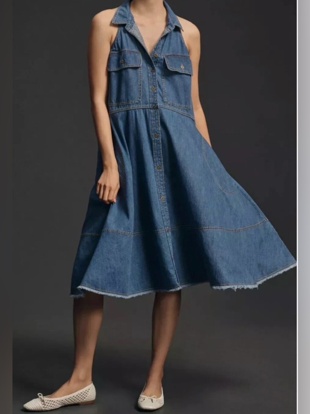 Anthropologie Pilcro denim dress
